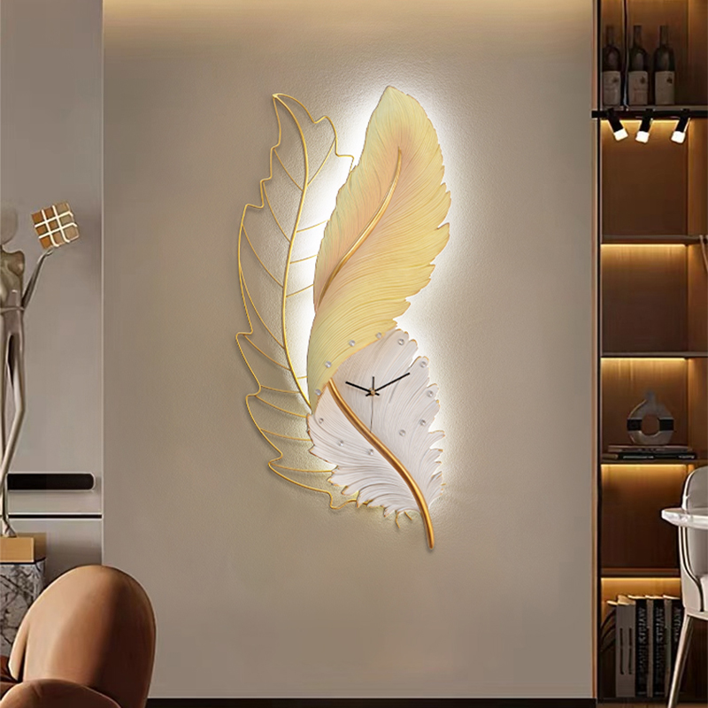 Resin Art Wall Clock - Reloj De Pared único y ligero,