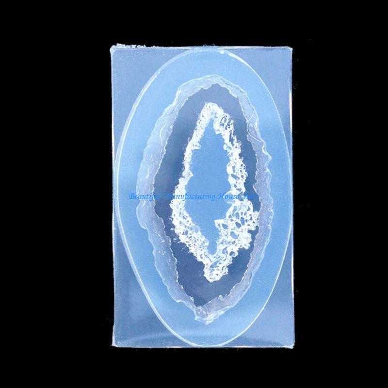 Resin Art Geode - Molde racimo roca cuarzo E56A para