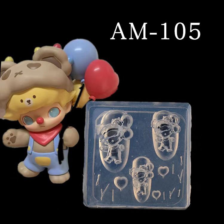 Resin Art Templates Free - Plantillas de Uñas 3D, Moldes de
