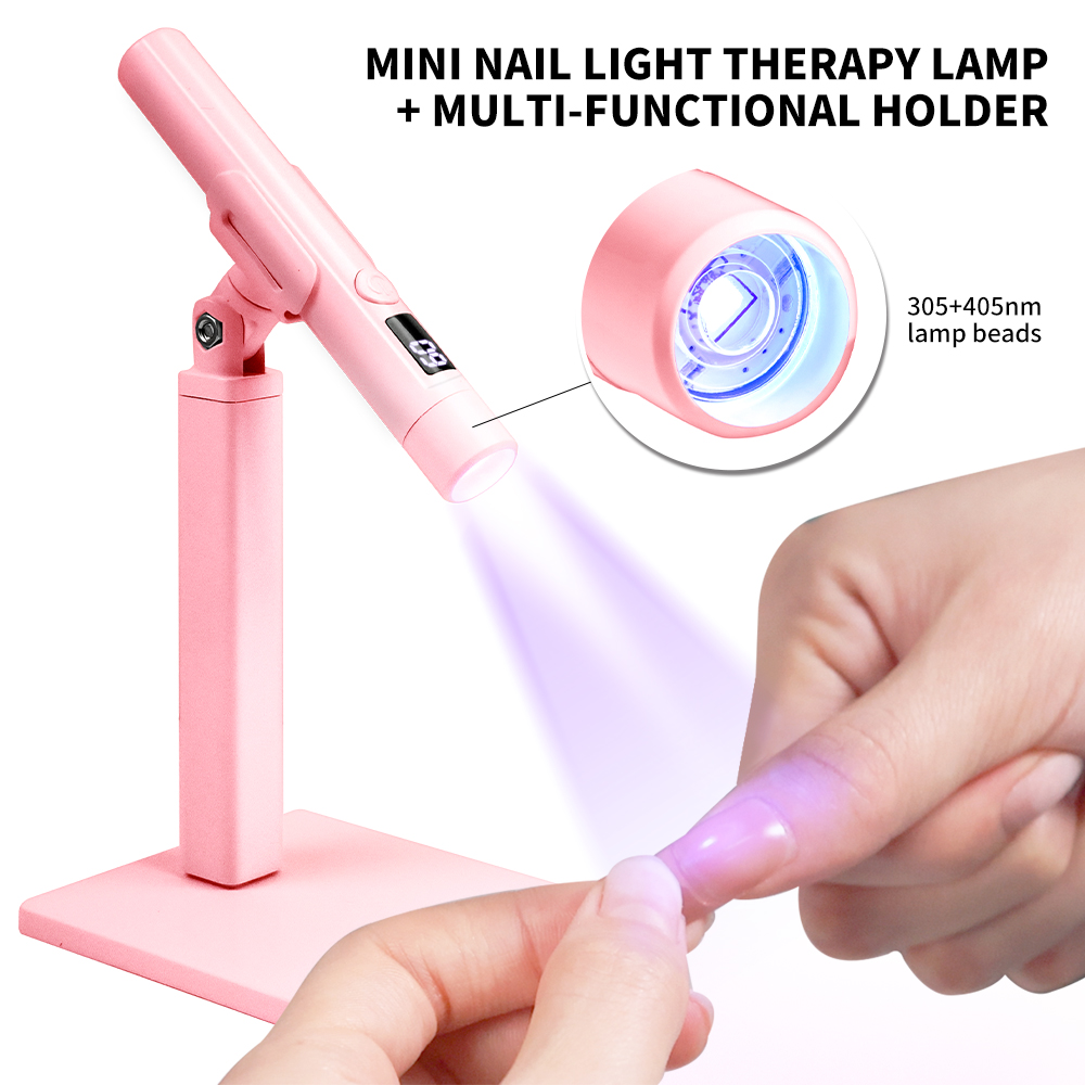 Resin Art Lamp - Lámpara LED UV portátil para uñas,