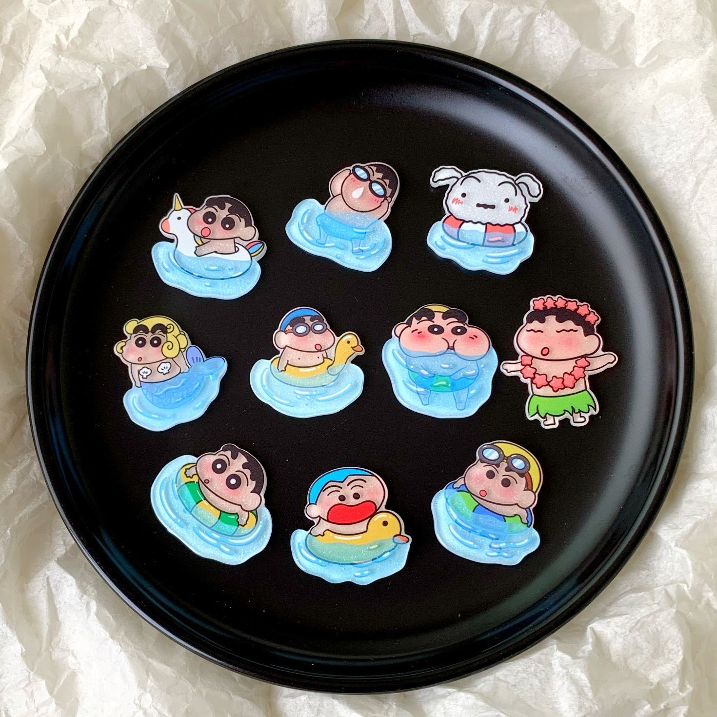 Resin Art Accessories - Accesorios de resina de Crayon Shin-chan,