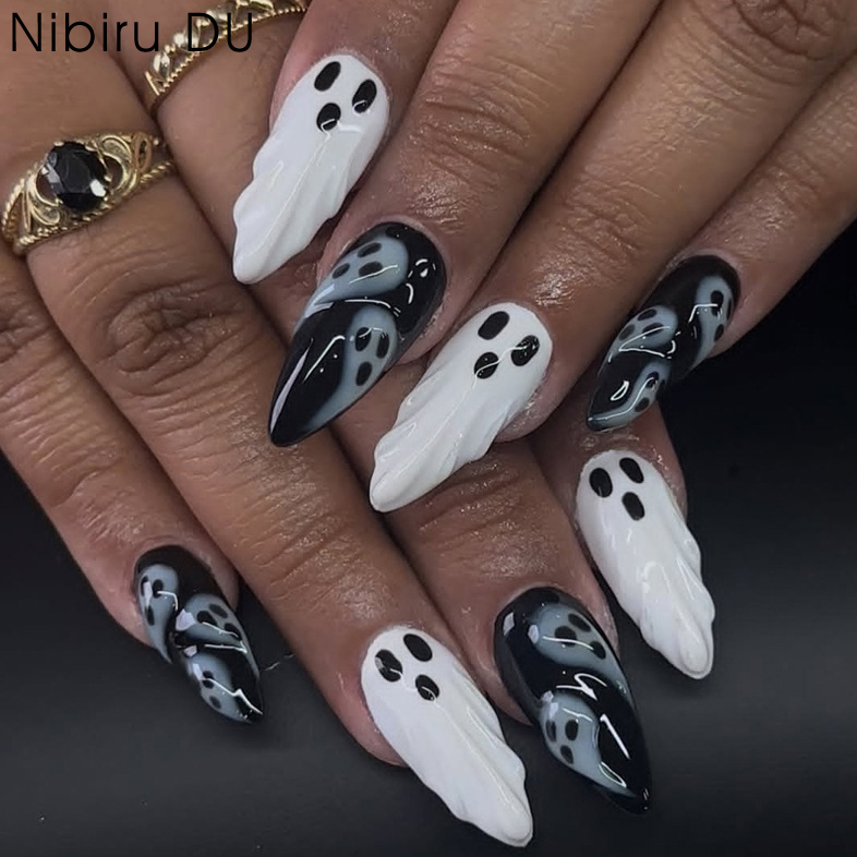 Resin Art Case - 30 Uds 2025 Halloween forma de