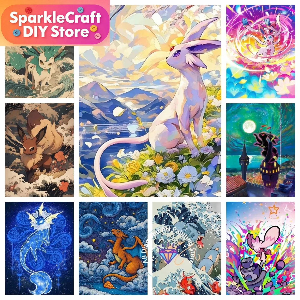 Resin Art And Craft - 1 kit de pintura de diamantes