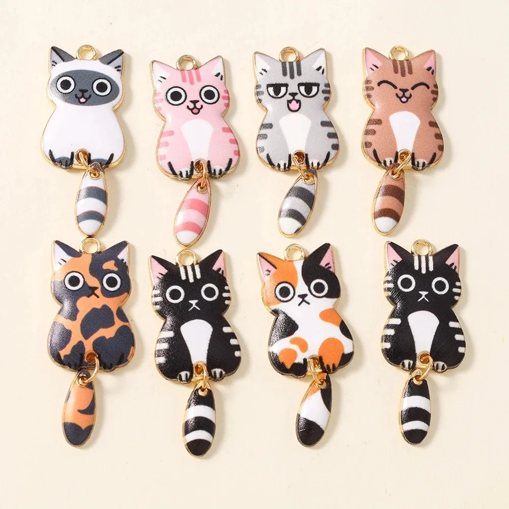 Resin Art And Craft - 10 piezas de dijes de resina