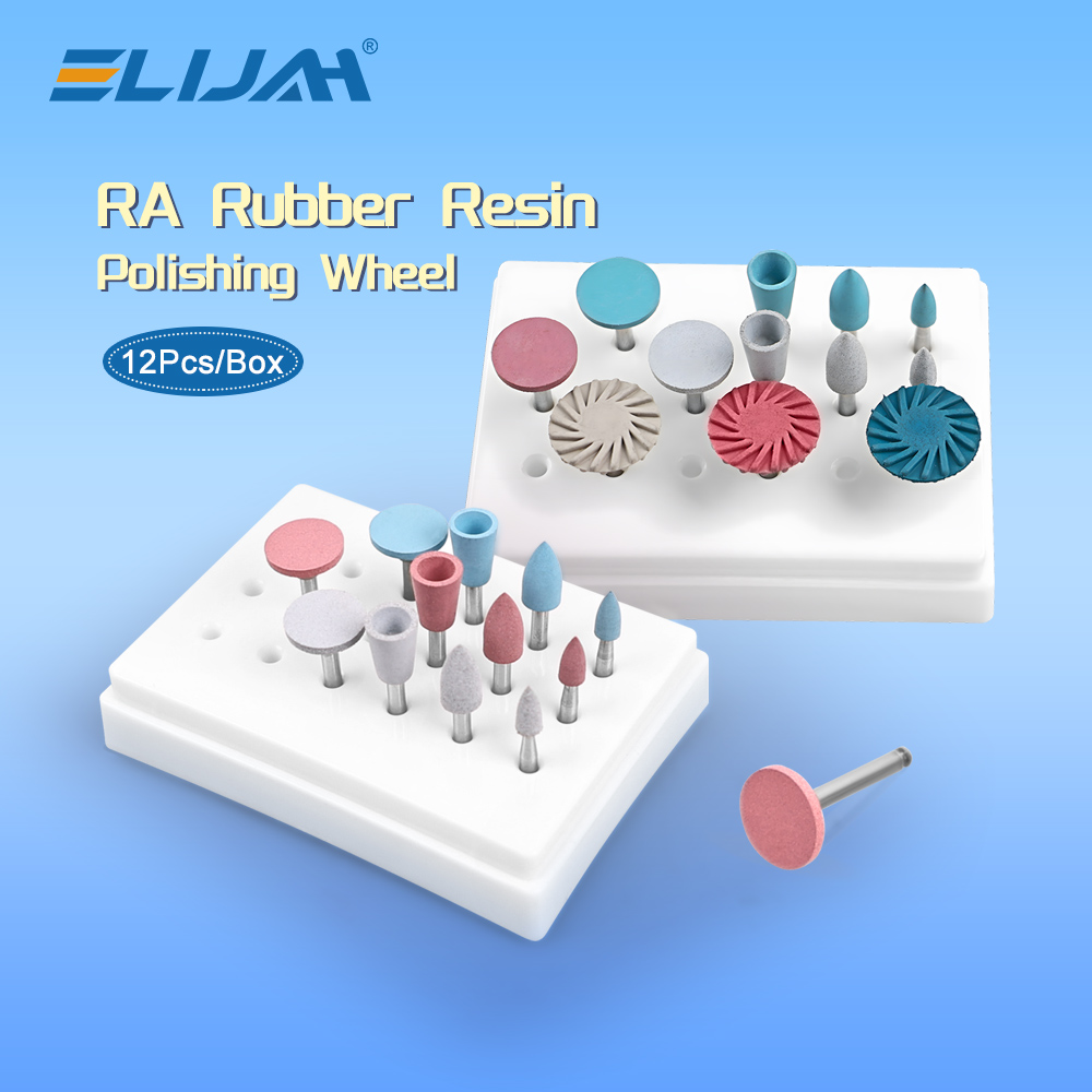Resin Art Case - 12 unids/caja Dental RA rueda de