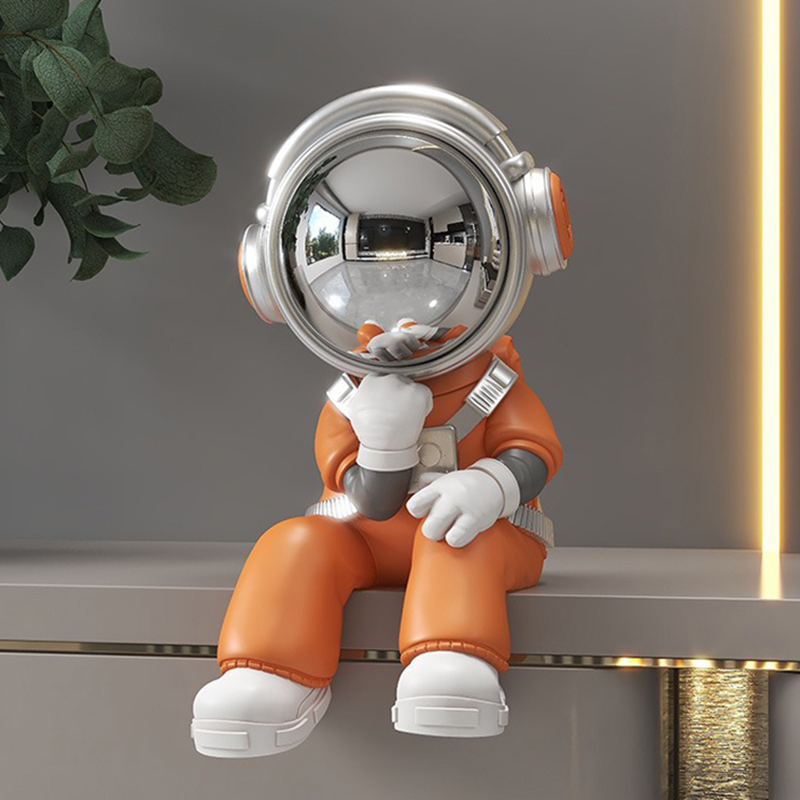 Resin Art Ideas - Adornos de astronauta en miniatura, figuritas