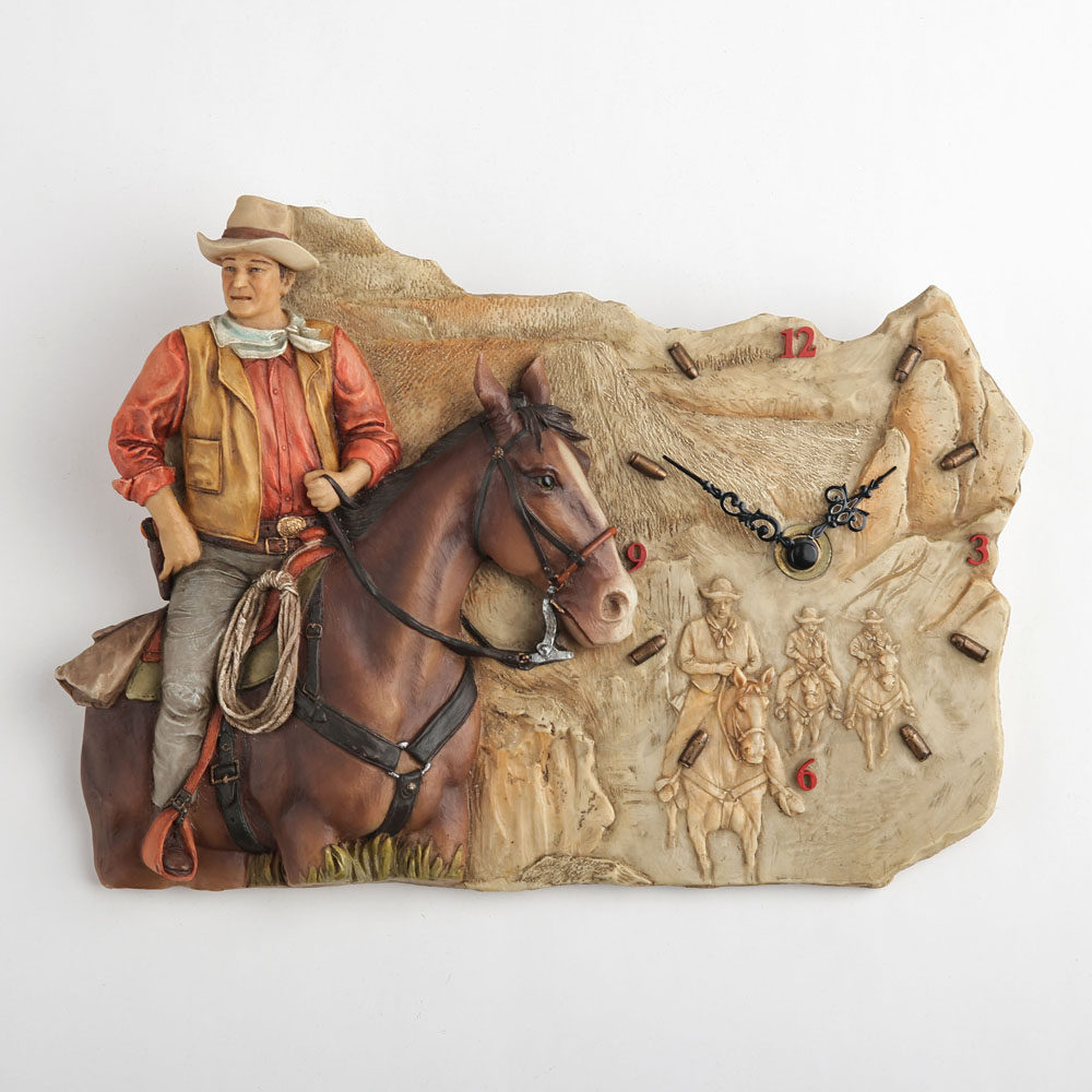Resin Art Wall Clock - Reloj de Pared Vintage con Relieve