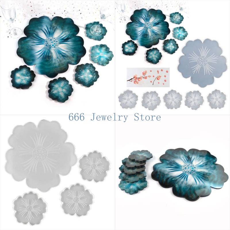 Resin Art Geode - F2TD Epoxi resina Molde silicona Floz
