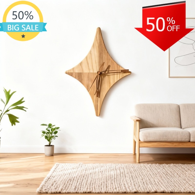 Resin Art Wall Clock - Reloj de Pared Moderno y Sencillo,