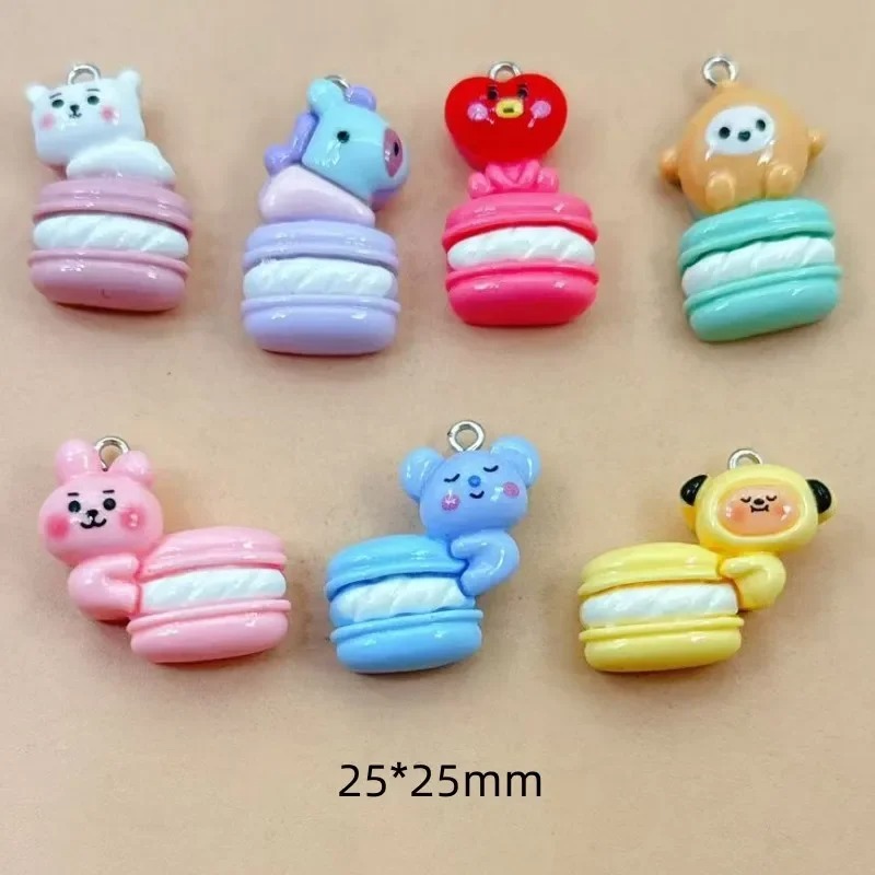 Resin Art And Craft - 10 piezas de dijes de resina