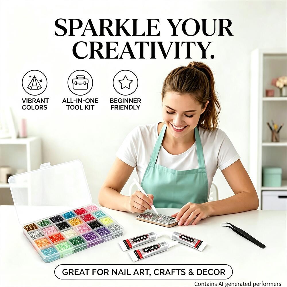Resin Art Case - Kit de Diamantes de Resina de