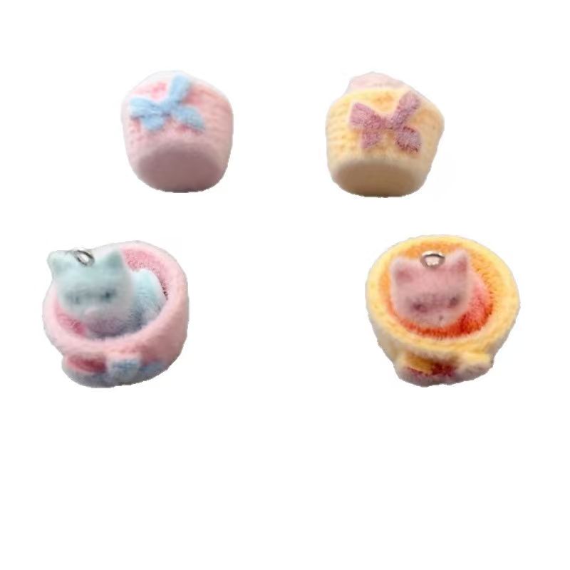 4 colgantes de gato de resina  - Resin Art Accessories reseña y precio