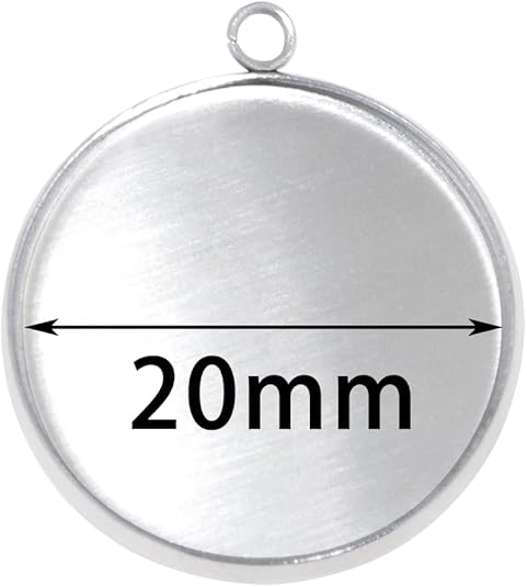20 piezas de bandejas colgante - Resin Art Earrings reseña y precio