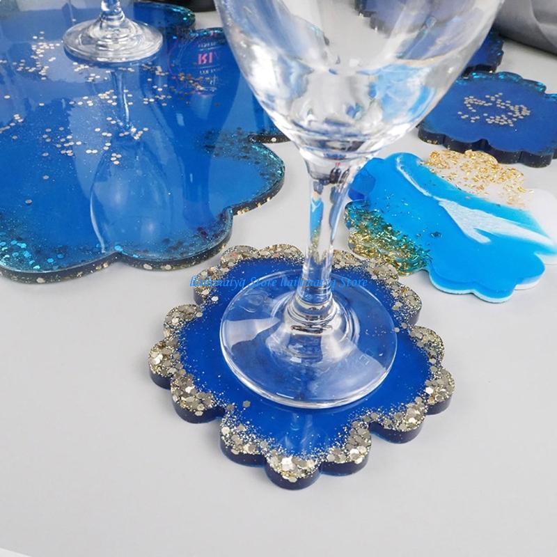 573B 5x moldes resina para pos - Resin Art Geode reseña y precio