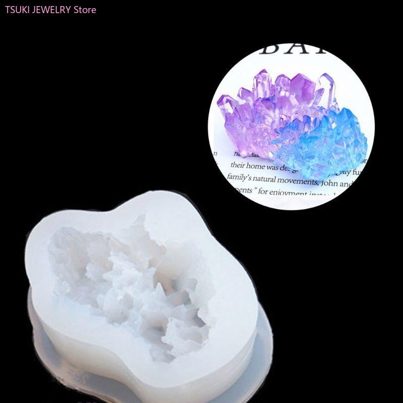 62KE DIY cristal cuarzo roca r - Resin Art Geode reseña y precio