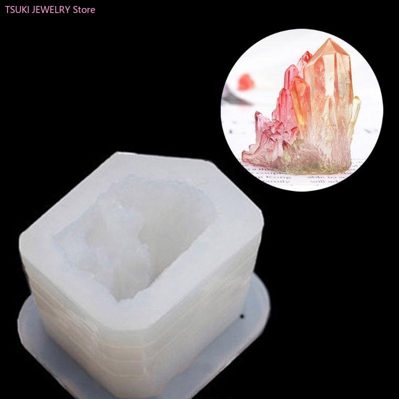 62KE DIY cristal cuarzo roca r - Resin Art Geode reseña y precio