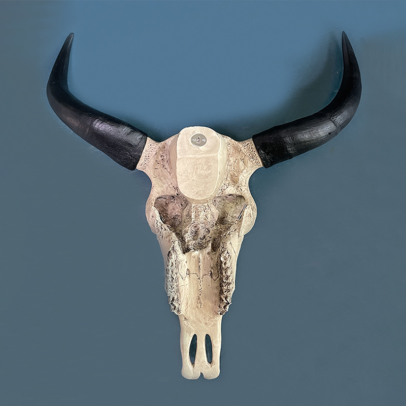 Cráneo de vaca Artificial, dec - Resin Art On Wall reseña y precio