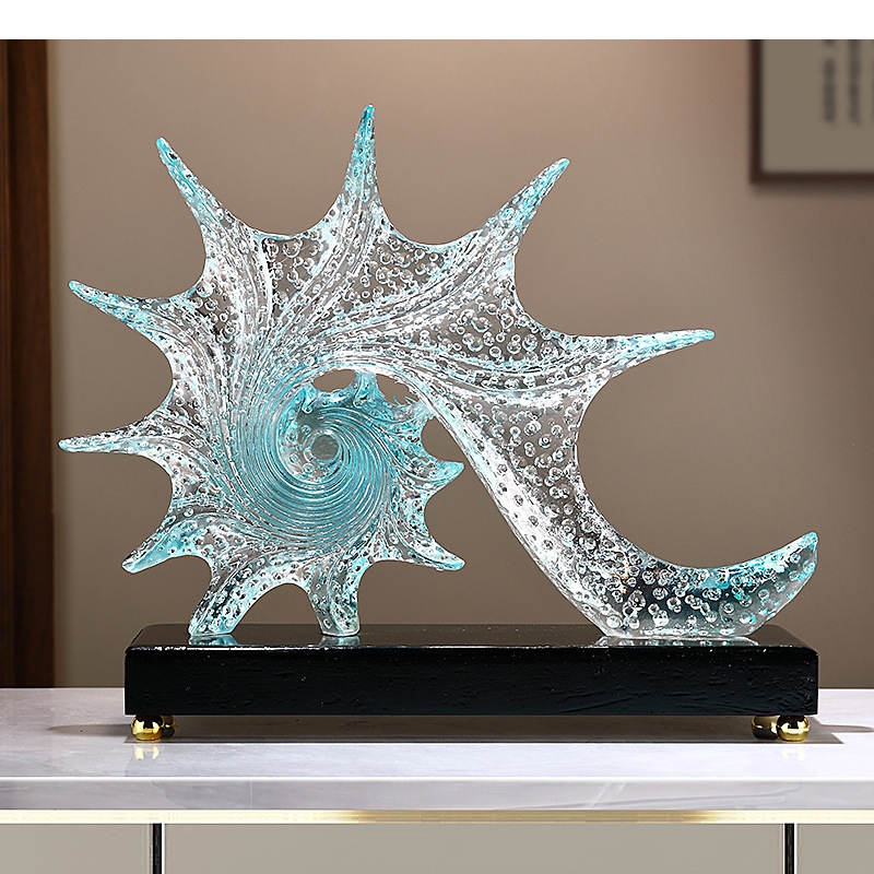 Escultura de estrella de mar d - Resin Art Lamp reseña y precio