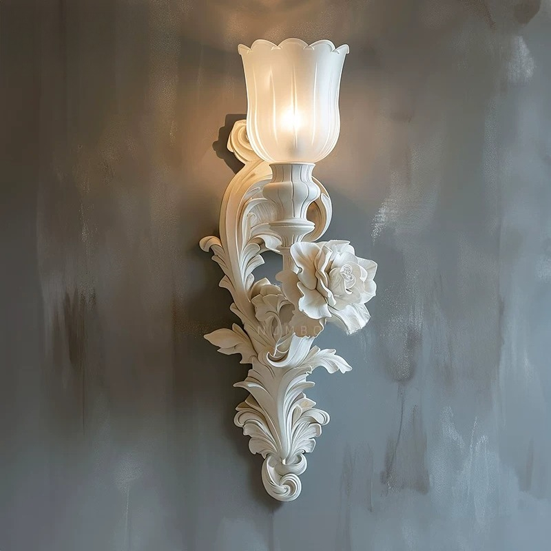 Lámpara de pared francesa, ilu - Resin Art Lamp reseña y precio