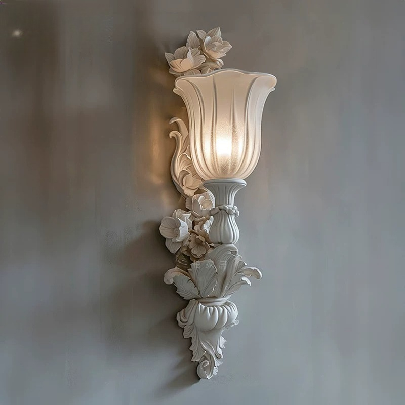 Lámpara de pared francesa, ilu - Resin Art Lamp reseña y precio