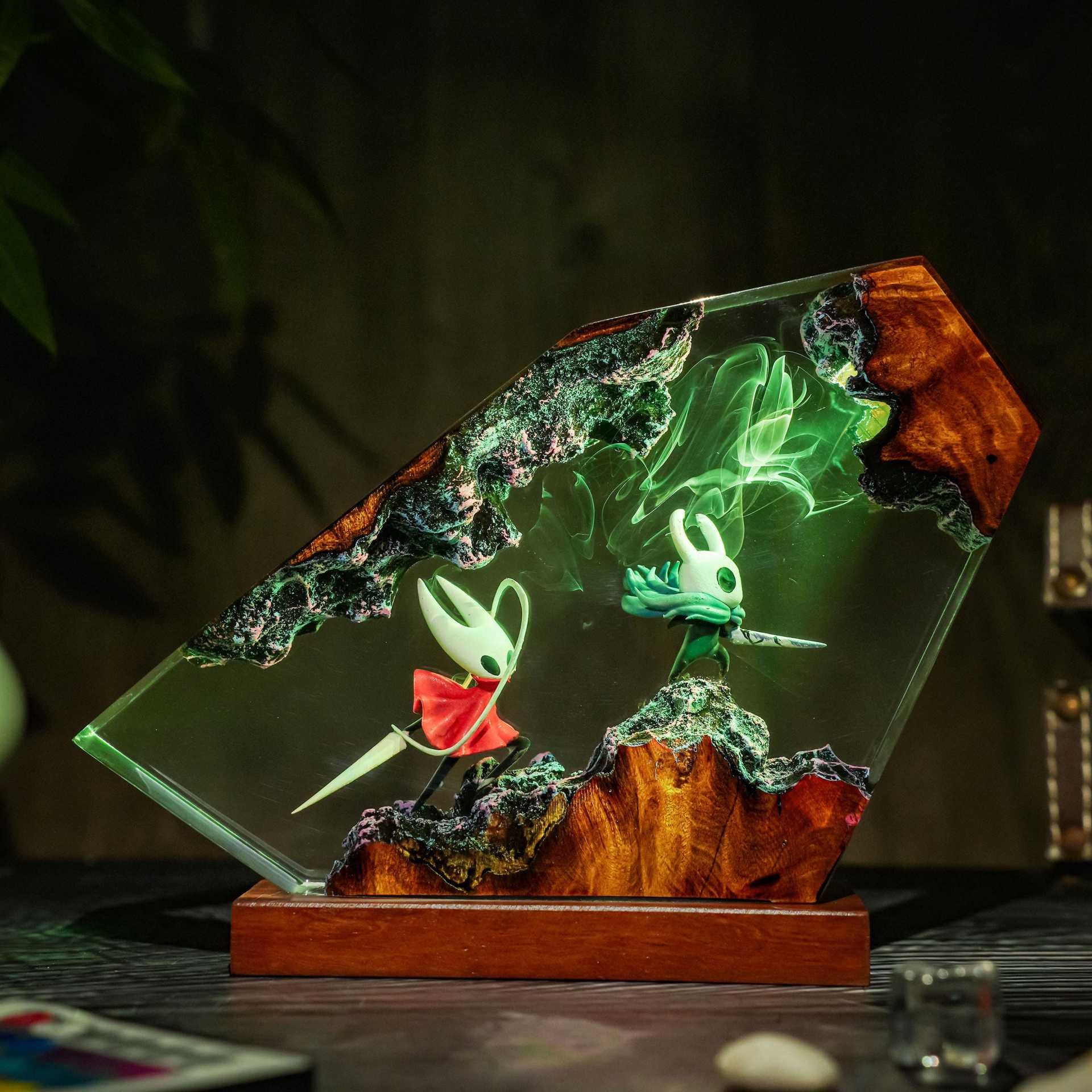 Lámpara de Resina con Forma de - Resin Art Lamp reseña y precio