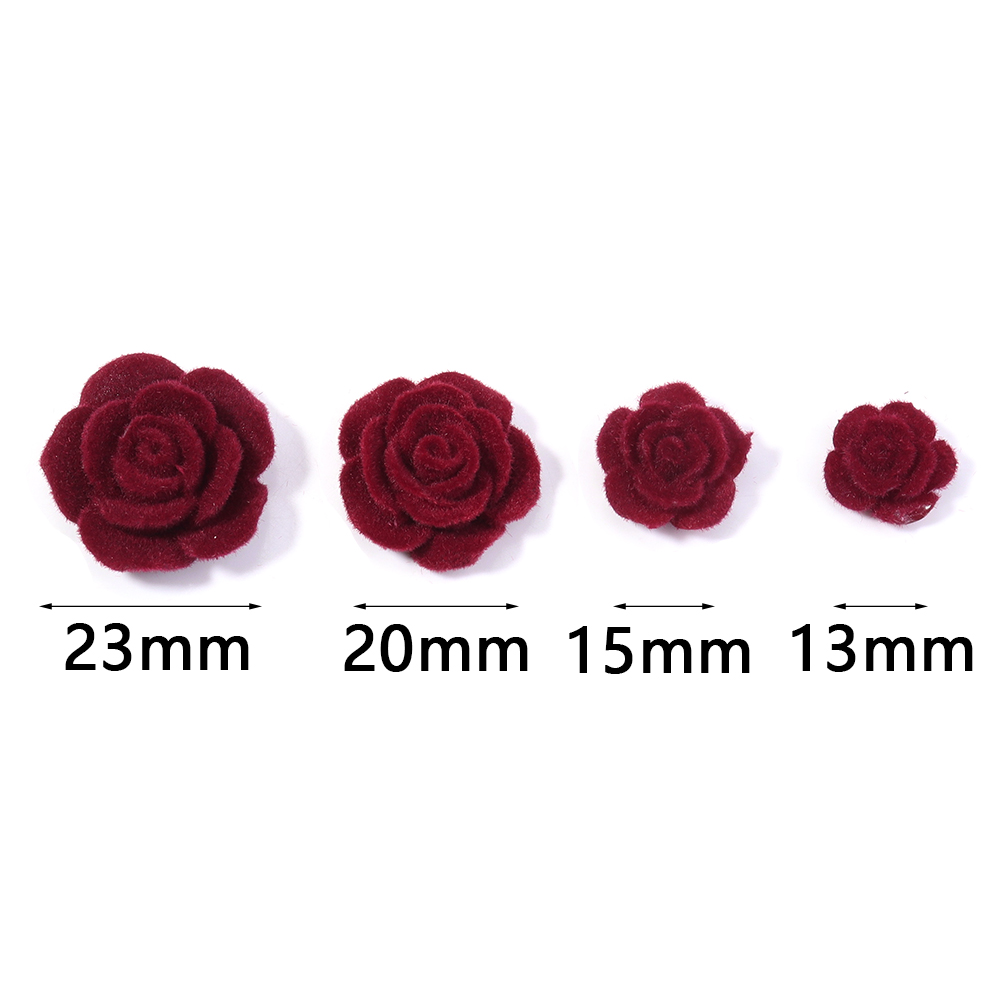 20 piezas flor rosa de resina  - Resin Art Earrings reseña y precio