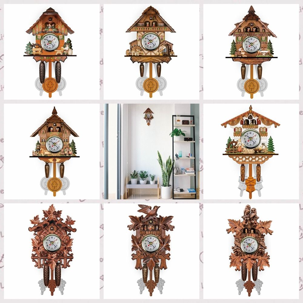 Reloj de pared de madera, pénd - Resin Art Wall Clock reseña y precio