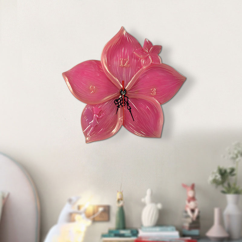 Mapa del mundo, hoja de loto,  - Resin Art Wall Clock reseña y precio