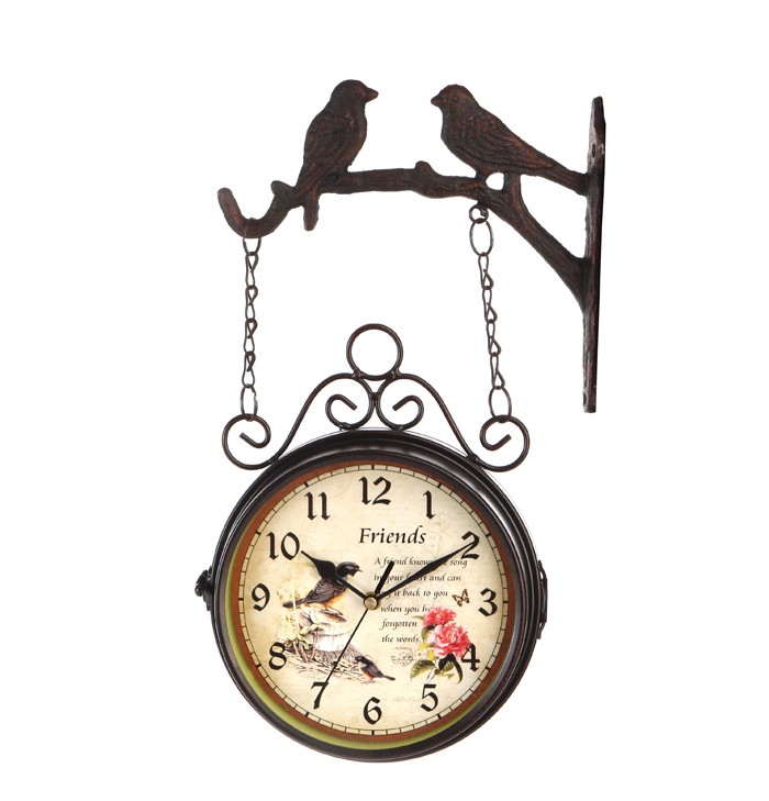 Regalo único-arte retro vintag - Resin Art Wall Clock reseña y precio