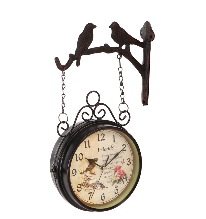 Regalo único-arte retro vintag - Resin Art Wall Clock reseña y precio