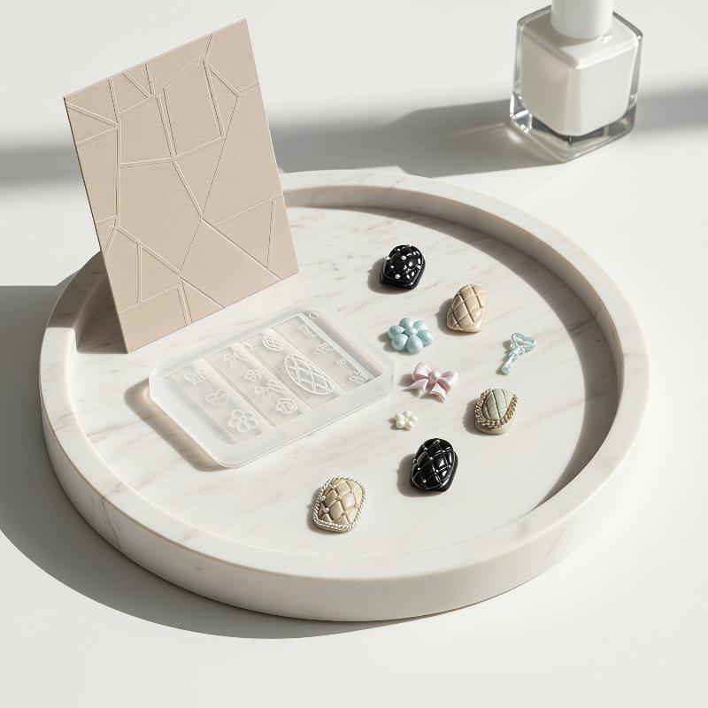 Molde de Uñas de Silicona Reut - Resin Art Templates Free reseña y precio