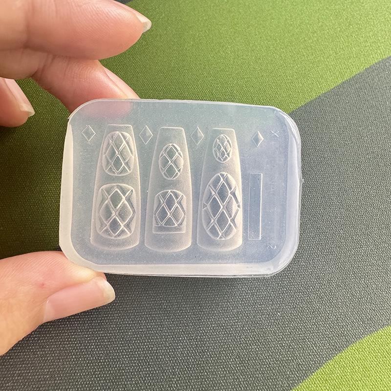Molde de Uñas de Silicona Reut - Resin Art Templates Free reseña y precio