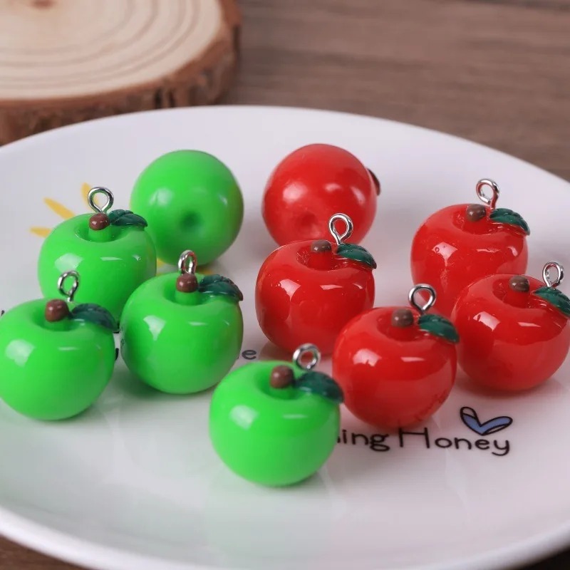 10 piezas de colgantes de frut - Resin Art Accessories reseña y precio