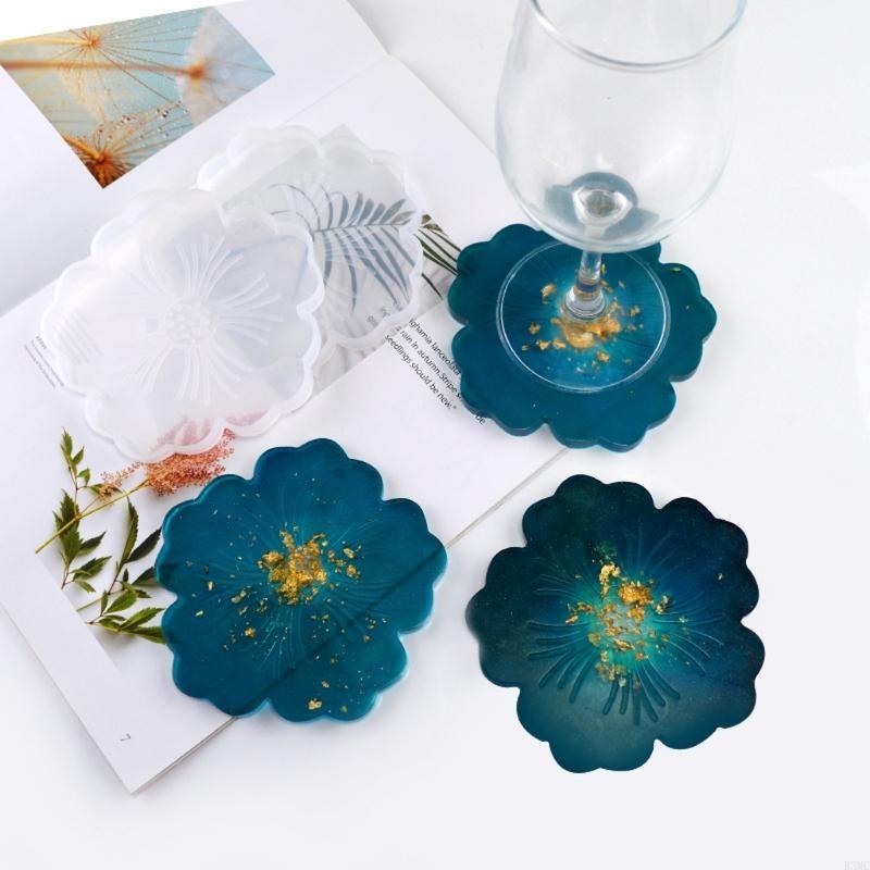 R3MC 2pcs Diy Flower Flower Ge - Resin Art Geode reseña y precio