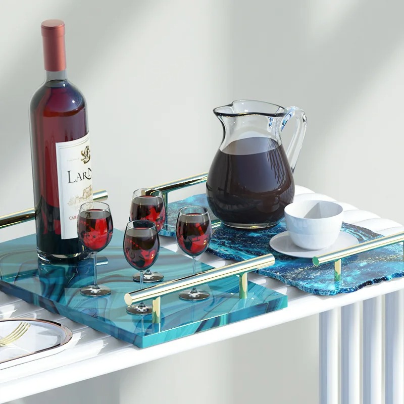 Bandeja de resina epoxi, molde - Resin Art Price reseña y precio