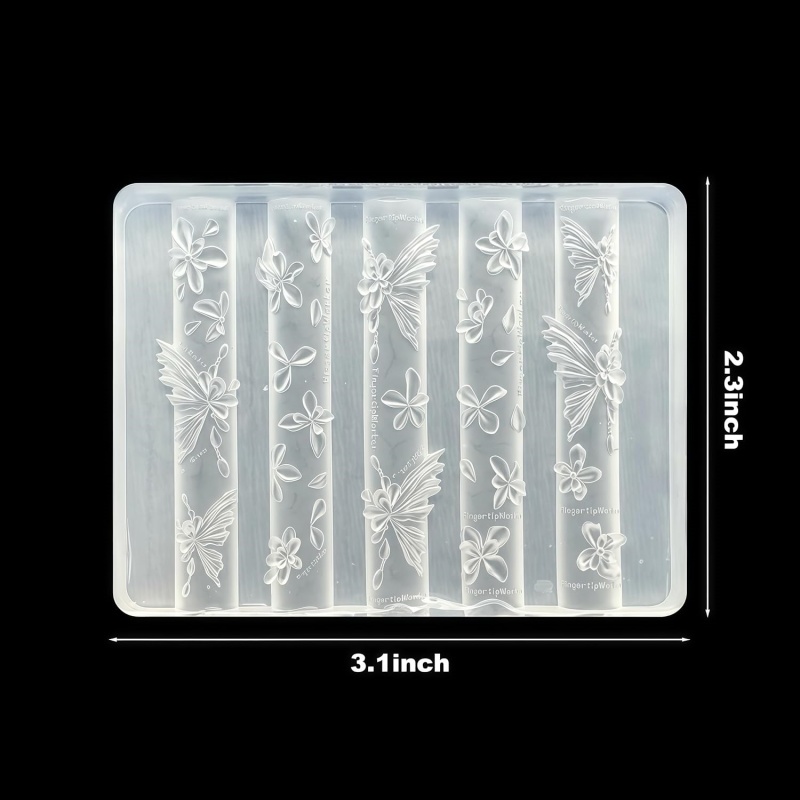 Molde 3D de mariposa y flor pa - Resin Art Templates Free reseña y precio