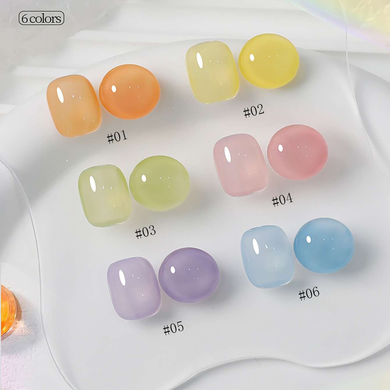 1-6 piezas PSK Nuevo Esmalte d - Resin Art Price reseña y precio