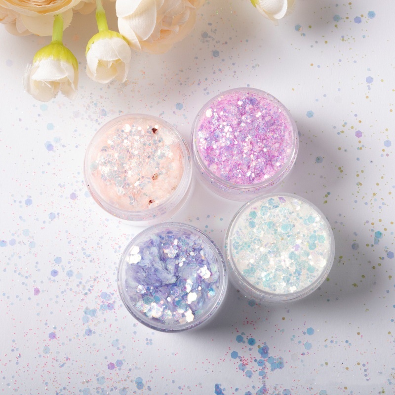 Set de Purpurina Holográfica M - Mica Flake Resin reseña y precio