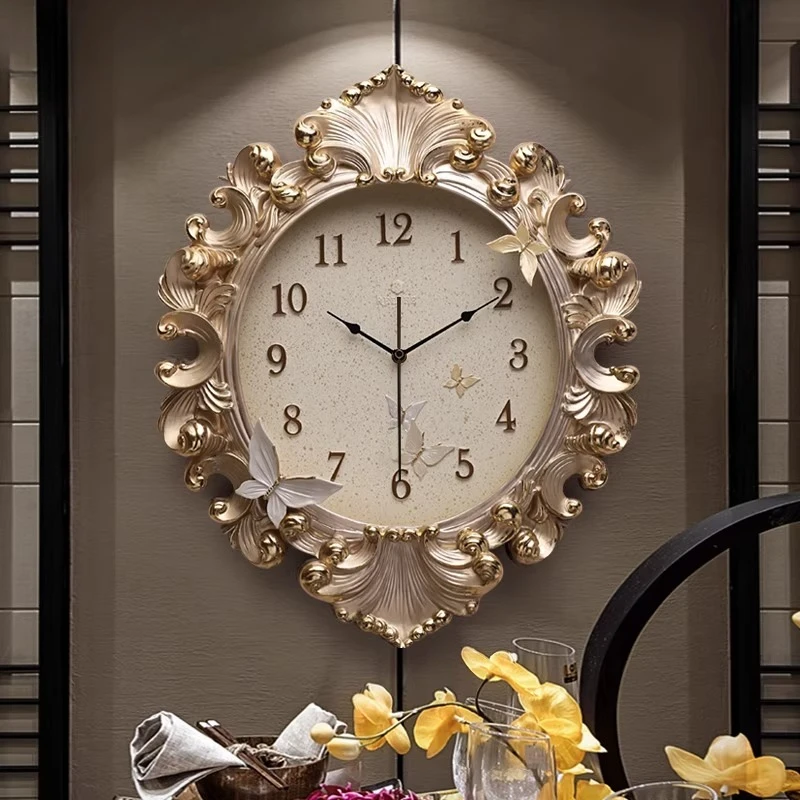 Reloj de pared de habitación d - Resin Art Wall Clock reseña y precio