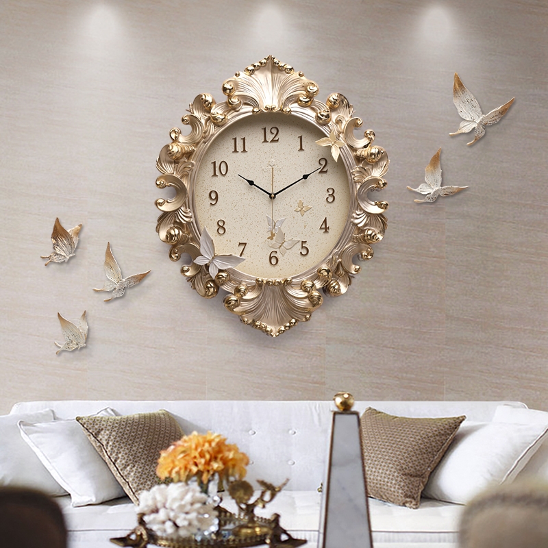 Reloj de pared de habitación d - Resin Art Wall Clock reseña y precio