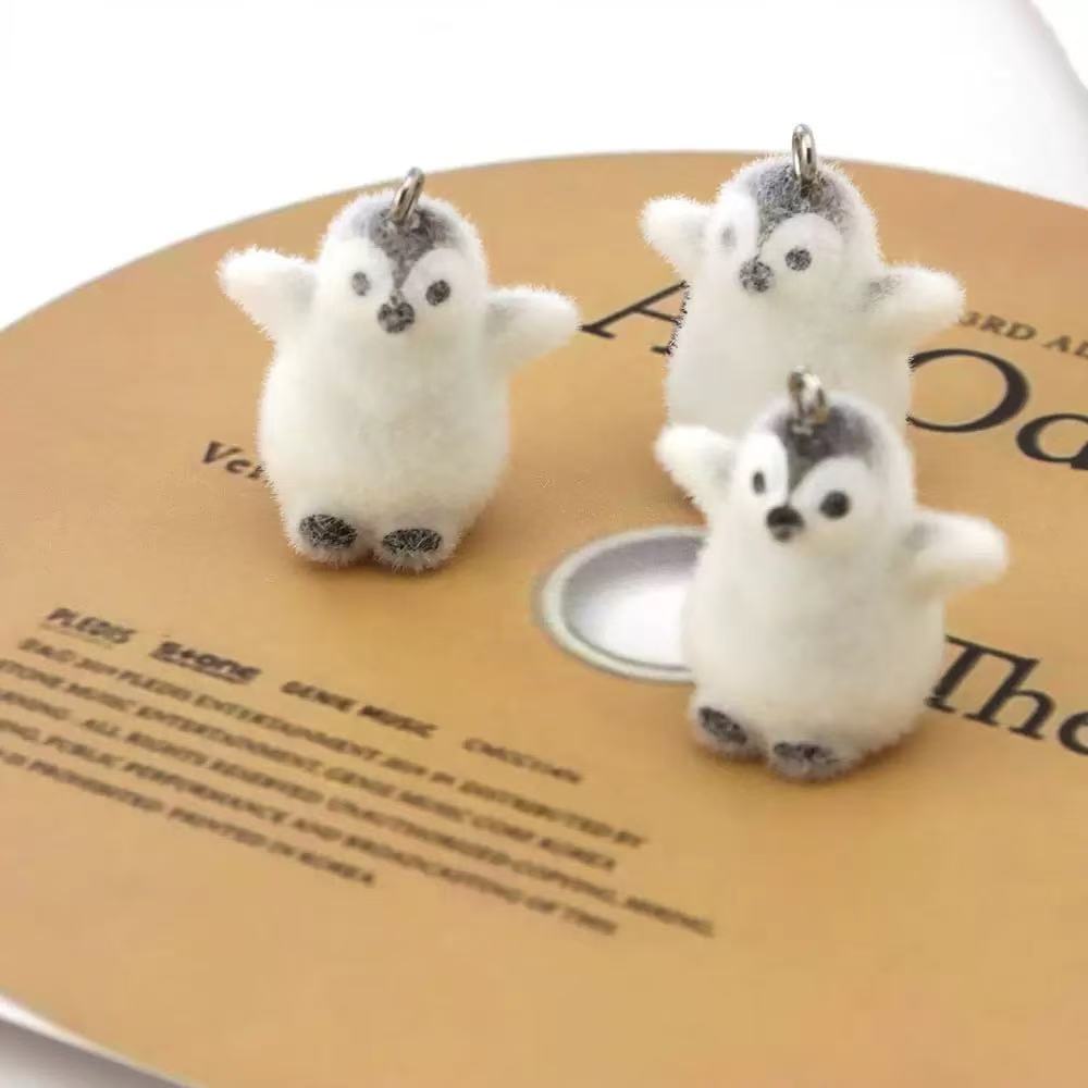 5 uds flocado pequeño pingüino - Resin Art Supplies Near Me reseña y precio